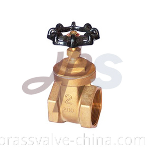 Pn 16 Thread Oil And Gas Pipeline Water Brass Gate Valve Hg13